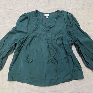 A New Day Deep Teal Blouse